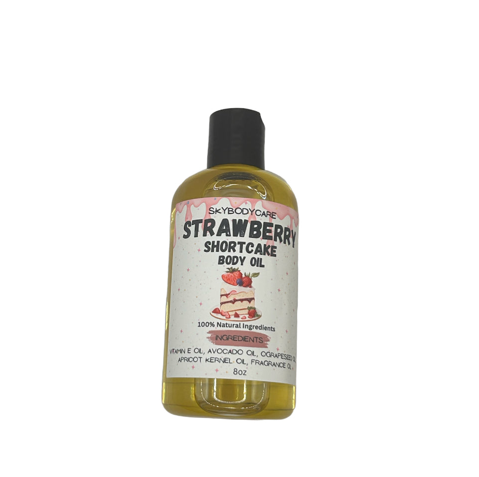 Strawberry Shortcake Body Oil 8oz