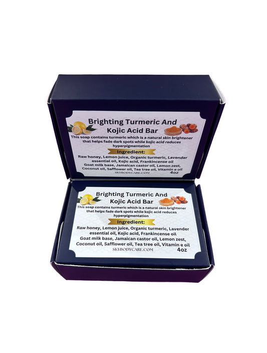 Brighting Turmeric Lemon & Kojic Acid Bar Soap