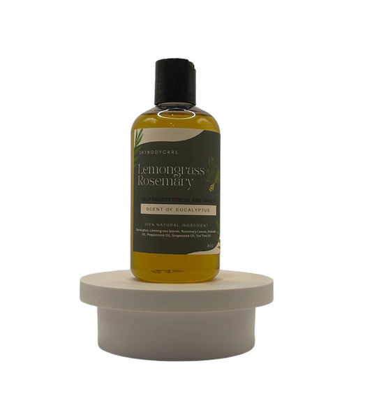 Eucalyptus Lemongrass And Rosemary Stress Relief  8oz