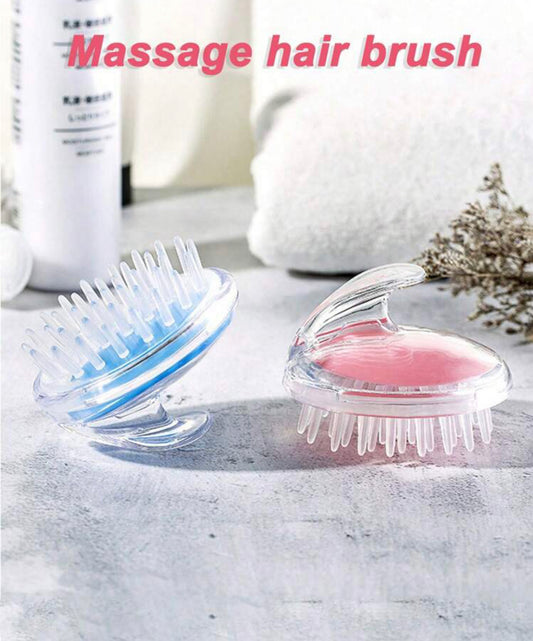 Massaging hair brush and Hair washing brush