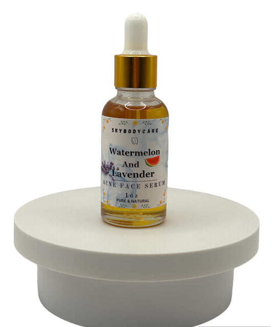 Watermelon And Lavender Acne Face Serum 1oz