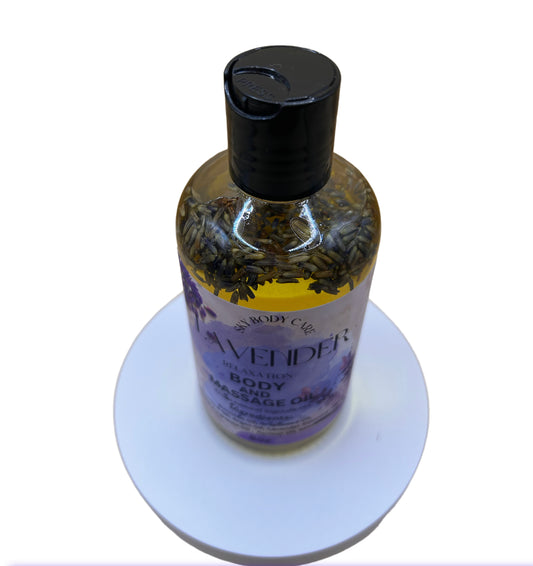 Lavender Body and Massage Oil 8oz
