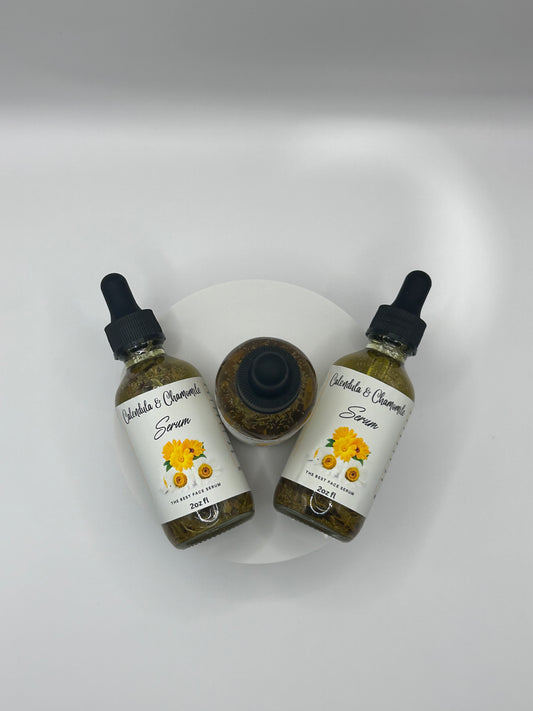 Infused Calendula & Chamomile Serum 2oz