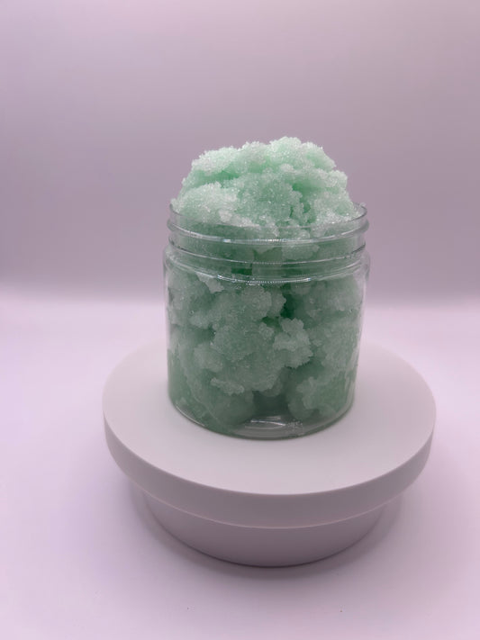 Peppermint & Spearmint Body Scrub 8oz