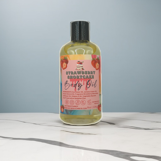 Strawberry Shortcake Body Oil 8oz